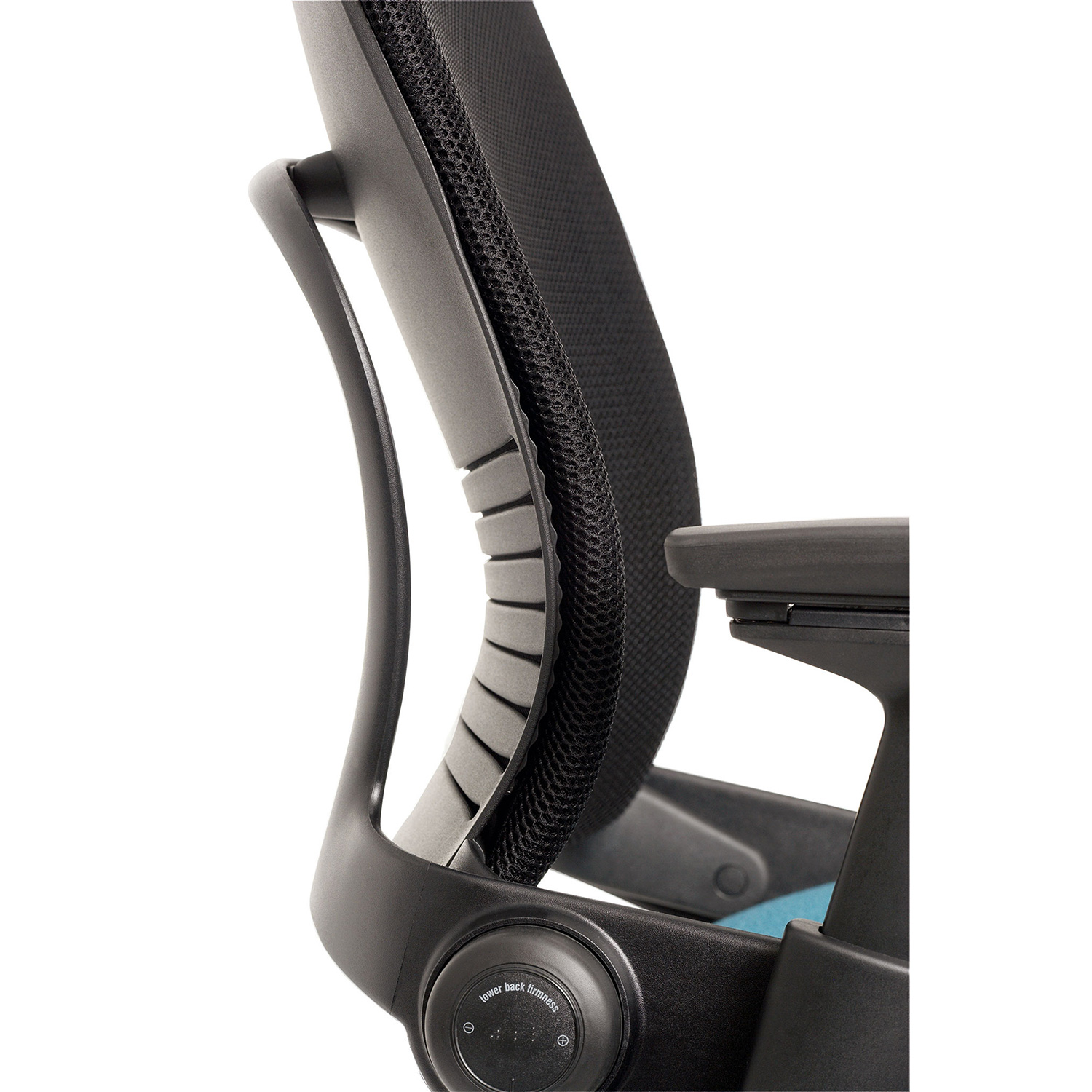 Steelcase LEAP V2 Bürostuhl BLACK EDITION mit Armlehnen und Wollbezug FAME