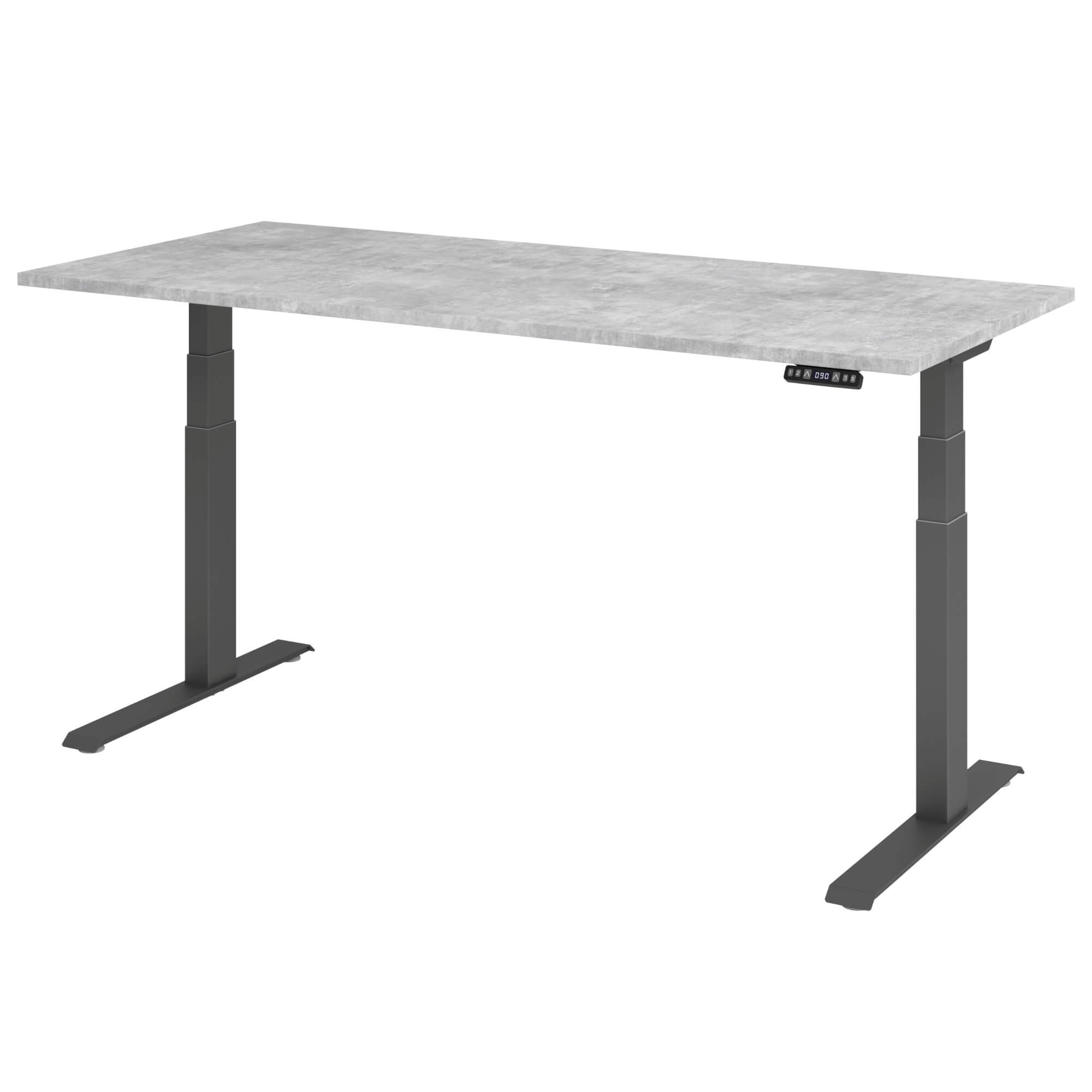 Elektrisch höhenverstellbarer Schreibtisch LIFT.UP Basic 2 - 180x80 cm mit Speicherfunktion
