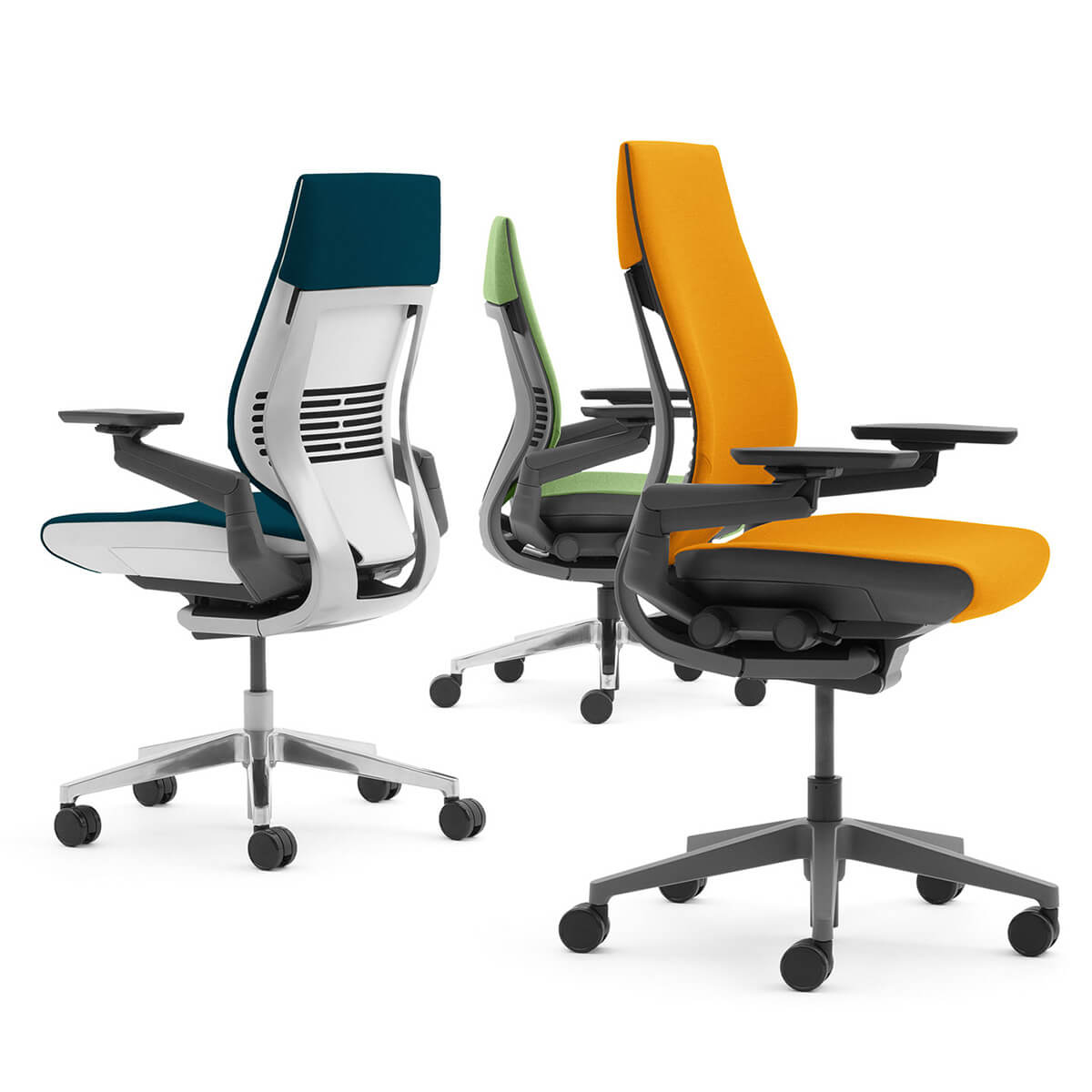 Steelcase GESTURE Bürodrehstuhl mit Stofftop