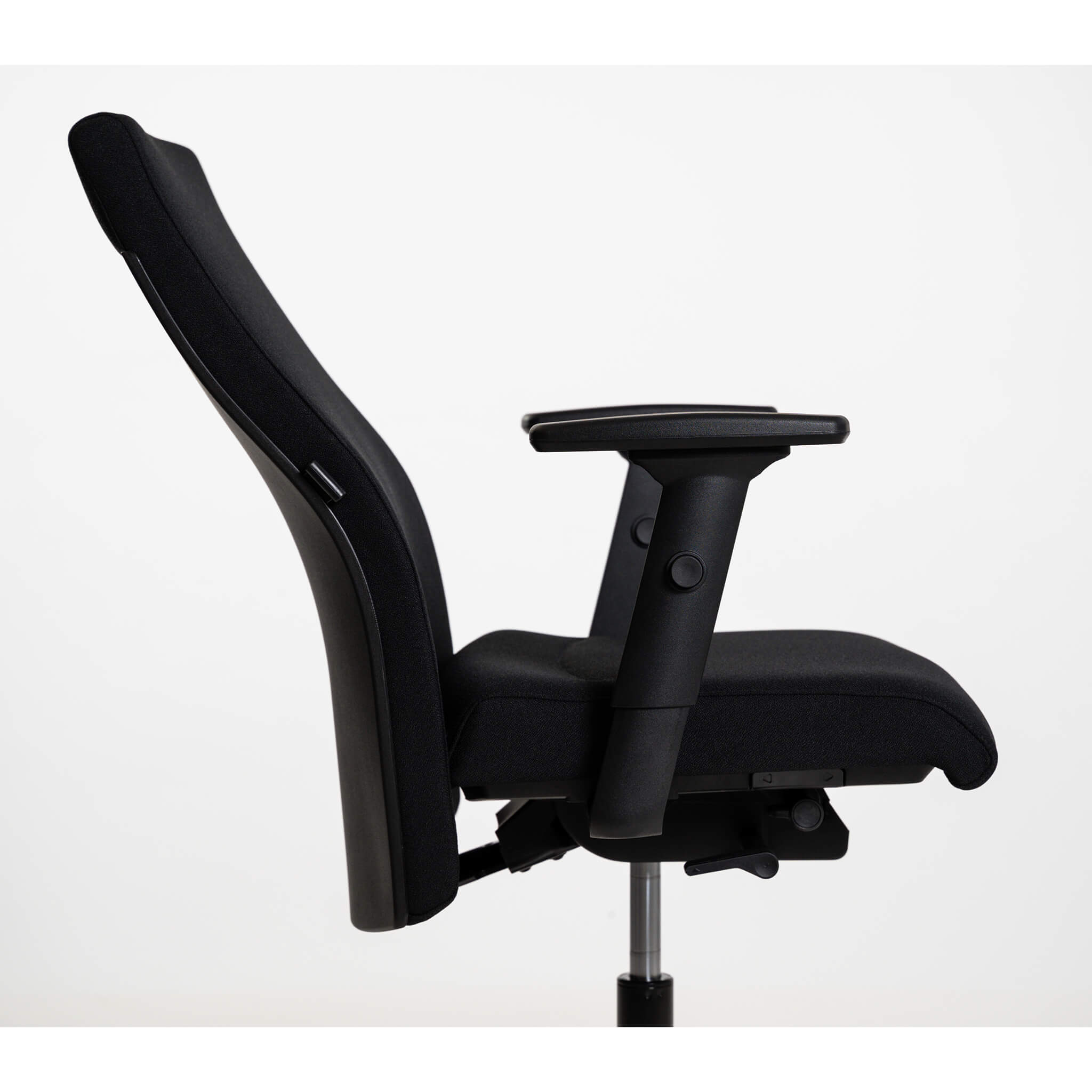 Interstuhl 139RS Bürostuhl, Black Edition mit Lordosenstütze und Sitzneigeverstellung