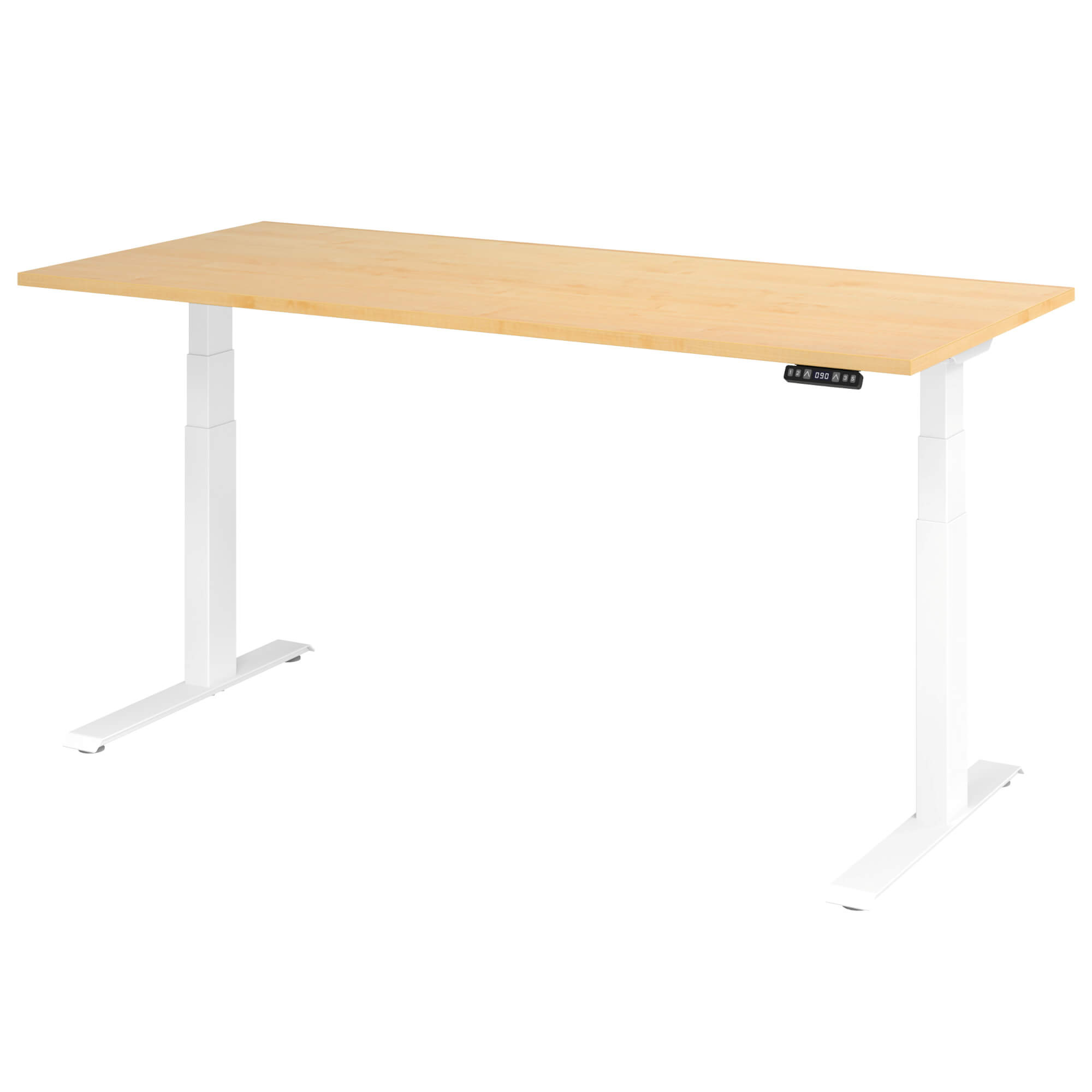 Elektrisch höhenverstellbarer Schreibtisch LIFT.UP Basic 2 - 180x80 cm mit Speicherfunktion