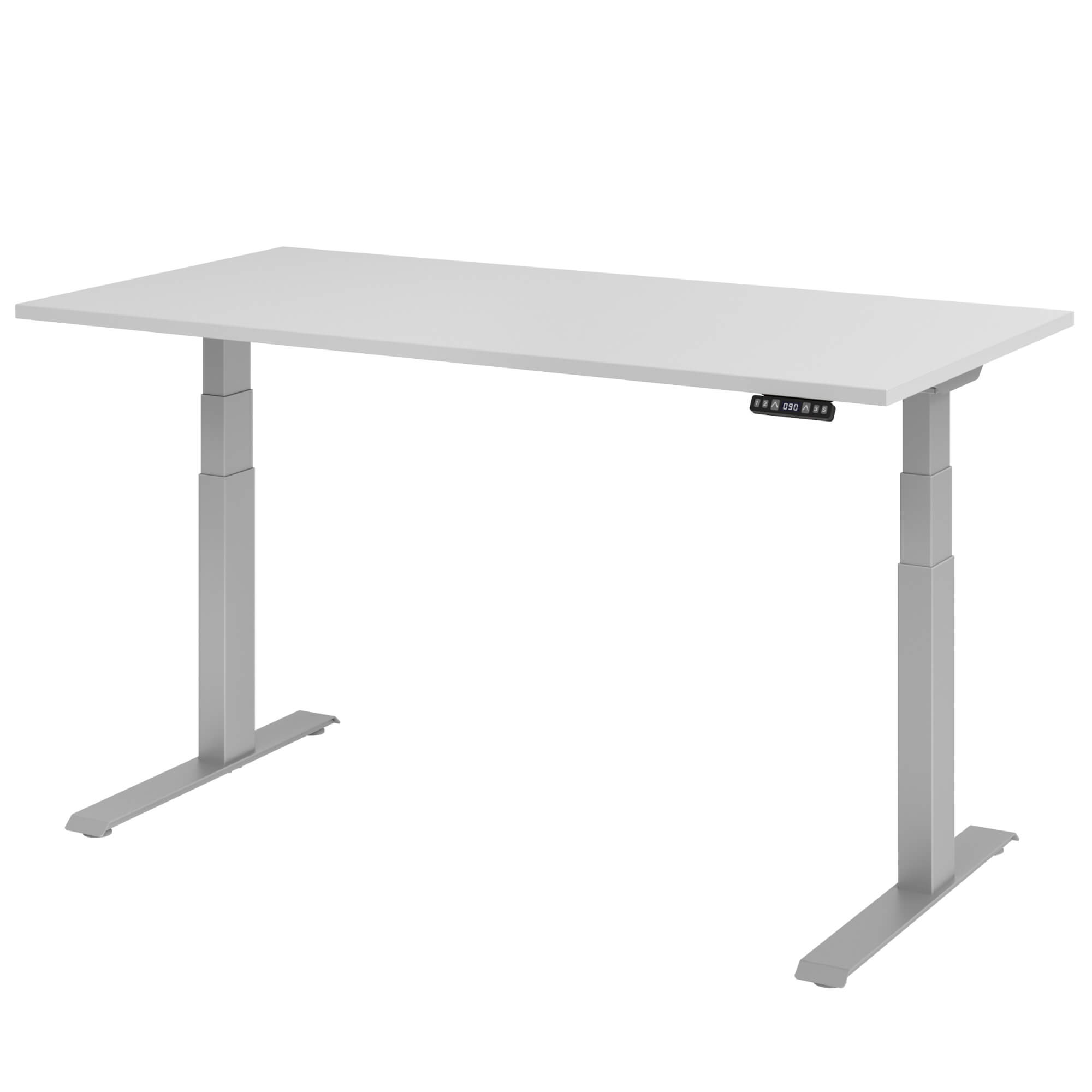 Elektrisch höhenverstellbarer Schreibtisch LIFT.UP Basic 2 - 160x80 cm mit Memory-Schalter