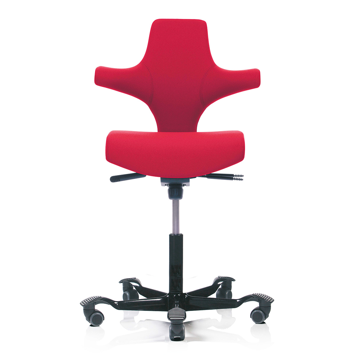 HAG Capisco 8126 Bürostuhl mit Flachsitz und ergonomischer Lehne