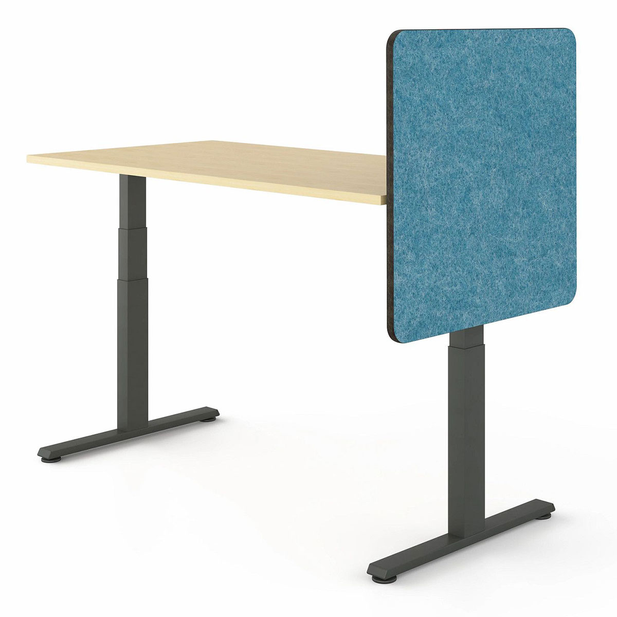 Steelcase Migration SE elektrisch höhenverstellbarer Schreibtisch, 650 - 1250 mm