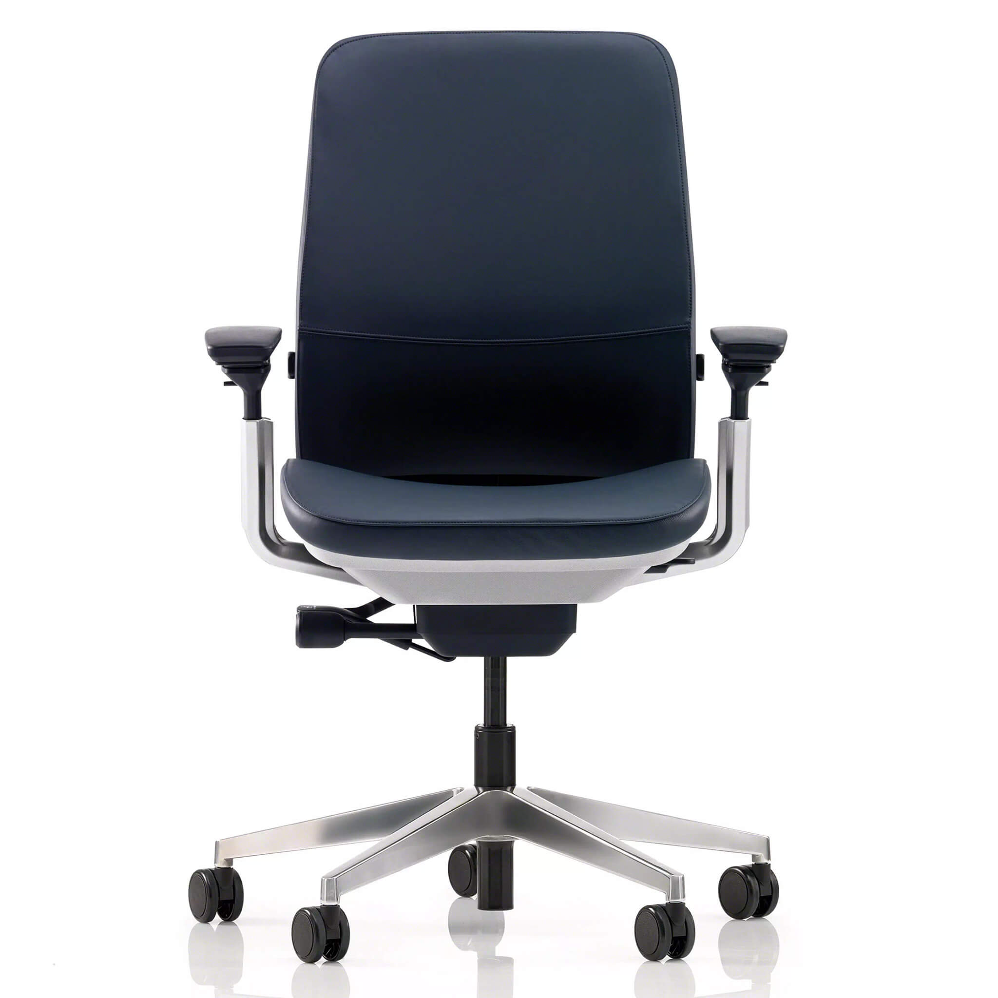 Steelcase AMIA Bürostuhl mit 4D-Armlehnen, Platinum-Edition, konfigurierbar