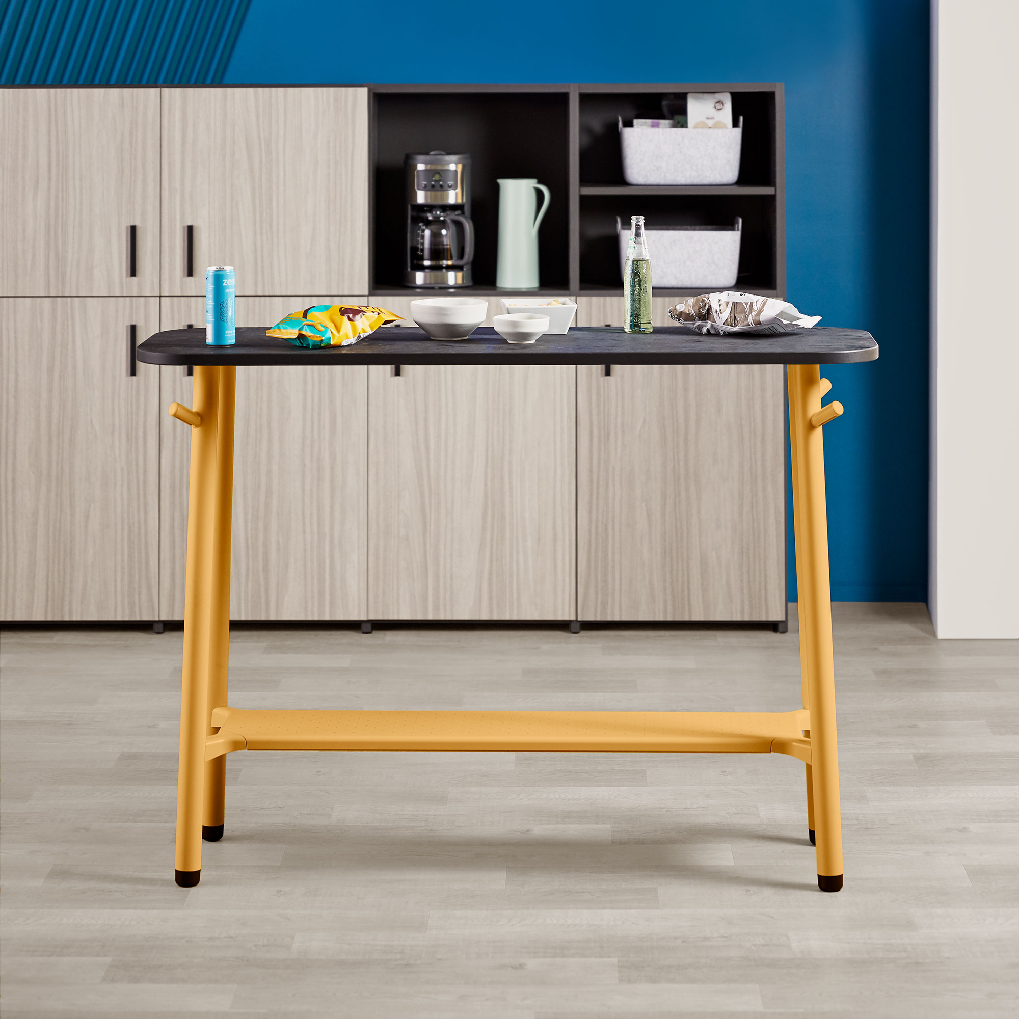 Steelcase Flex Collection Stehtisch mit Rollen, konfigurierbar