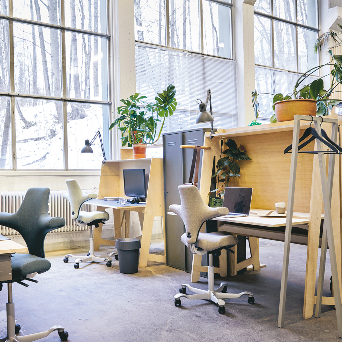 HAG Capisco 8106 Arbeitsstuhl mit Rückenlehne