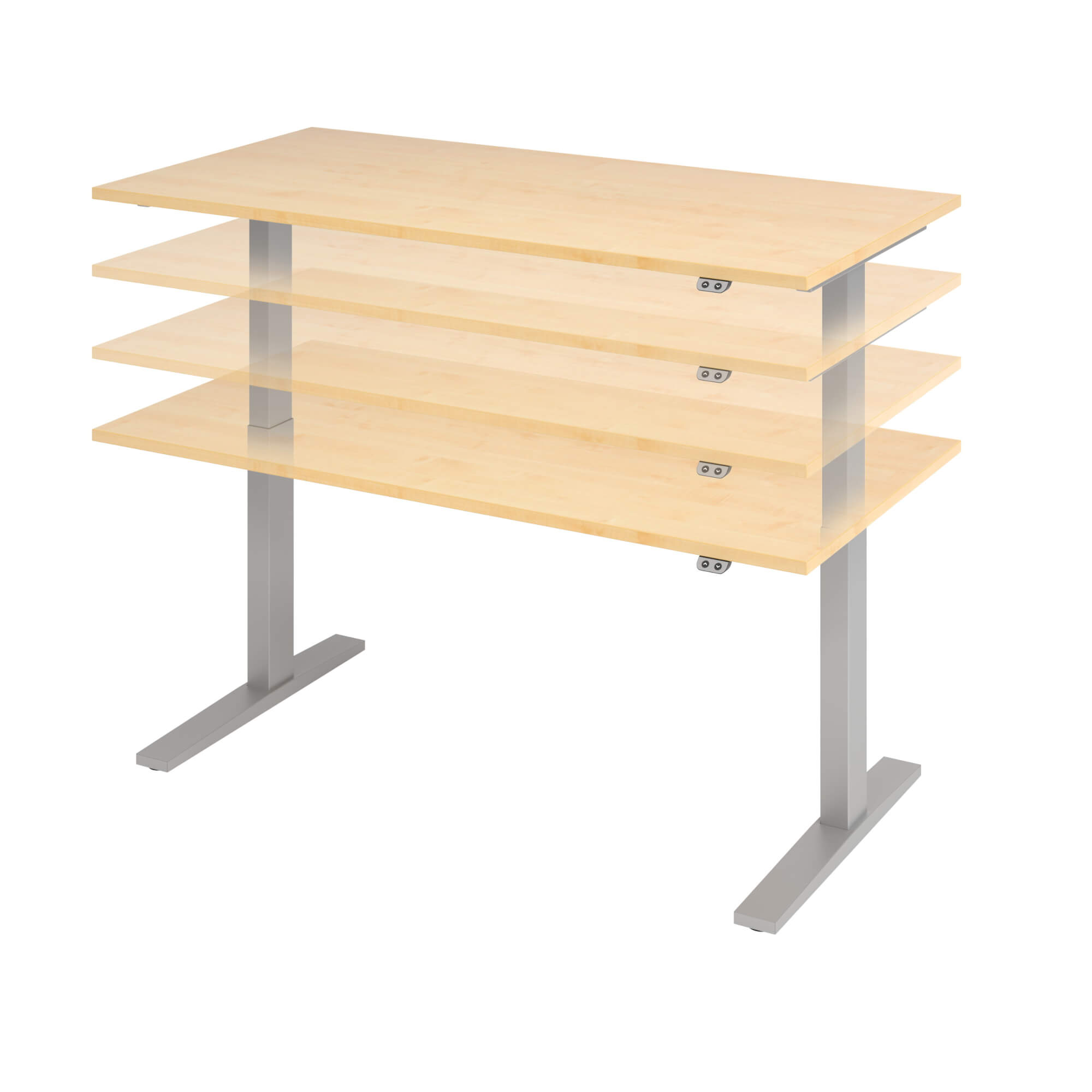 Elektrisch höhenverstellbarer Schreibtisch LIFT.UP Basic 1 - 120x80 cm