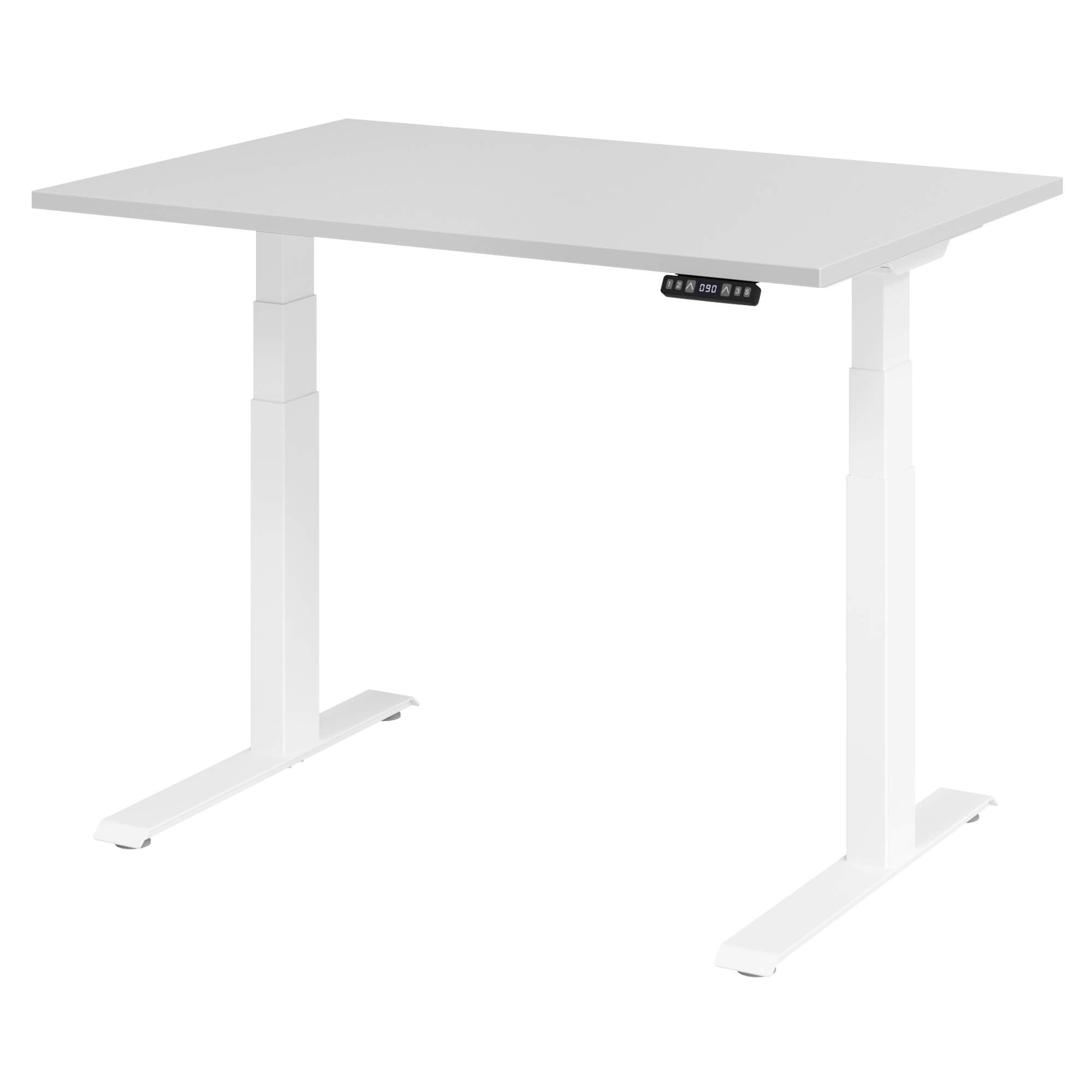 Elektrisch höhenverstellbarer Schreibtisch LIFT.UP Basic 2 - 120x80 cm mit Memory-Funktion