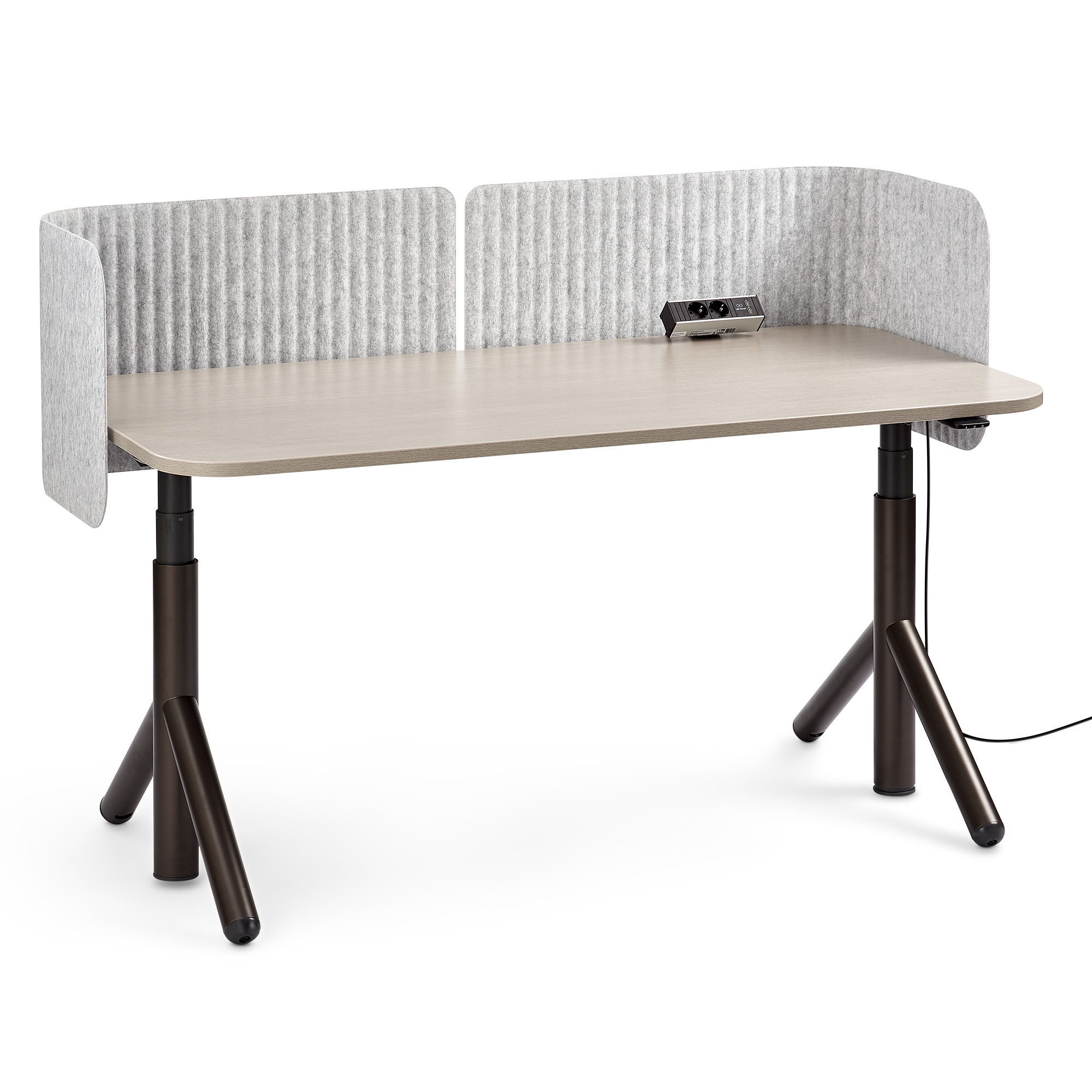 Steelcase FLEX COLLECTION elektrisch höhenverstellbarer Schreibtisch 720 - 1.200 mm