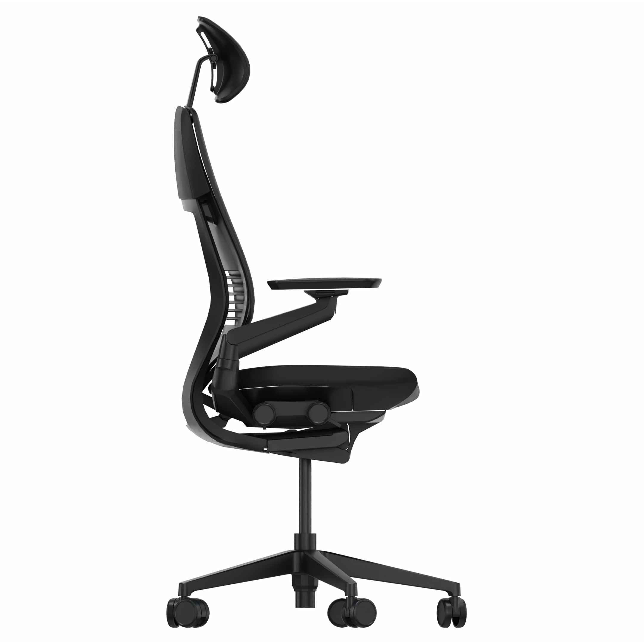 Steelcase GESTURE Bürostuhl BLACK EDITION mit Kopfstütze