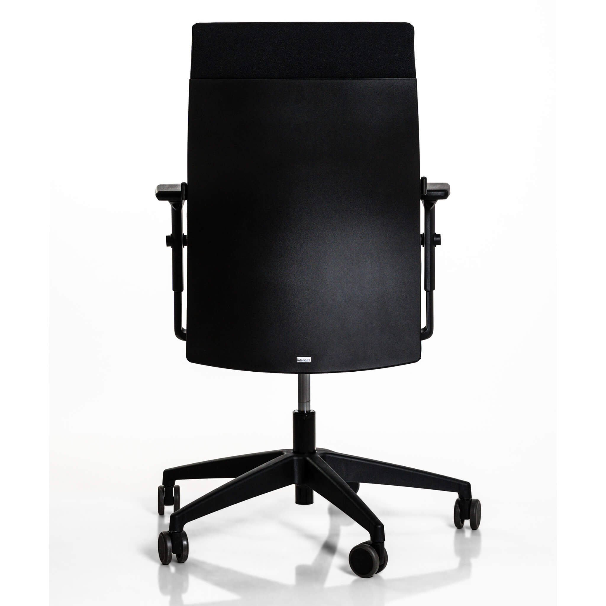 Interstuhl 139RS Bürostuhl, Black Edition mit Lordosenstütze und Sitzneigeverstellung