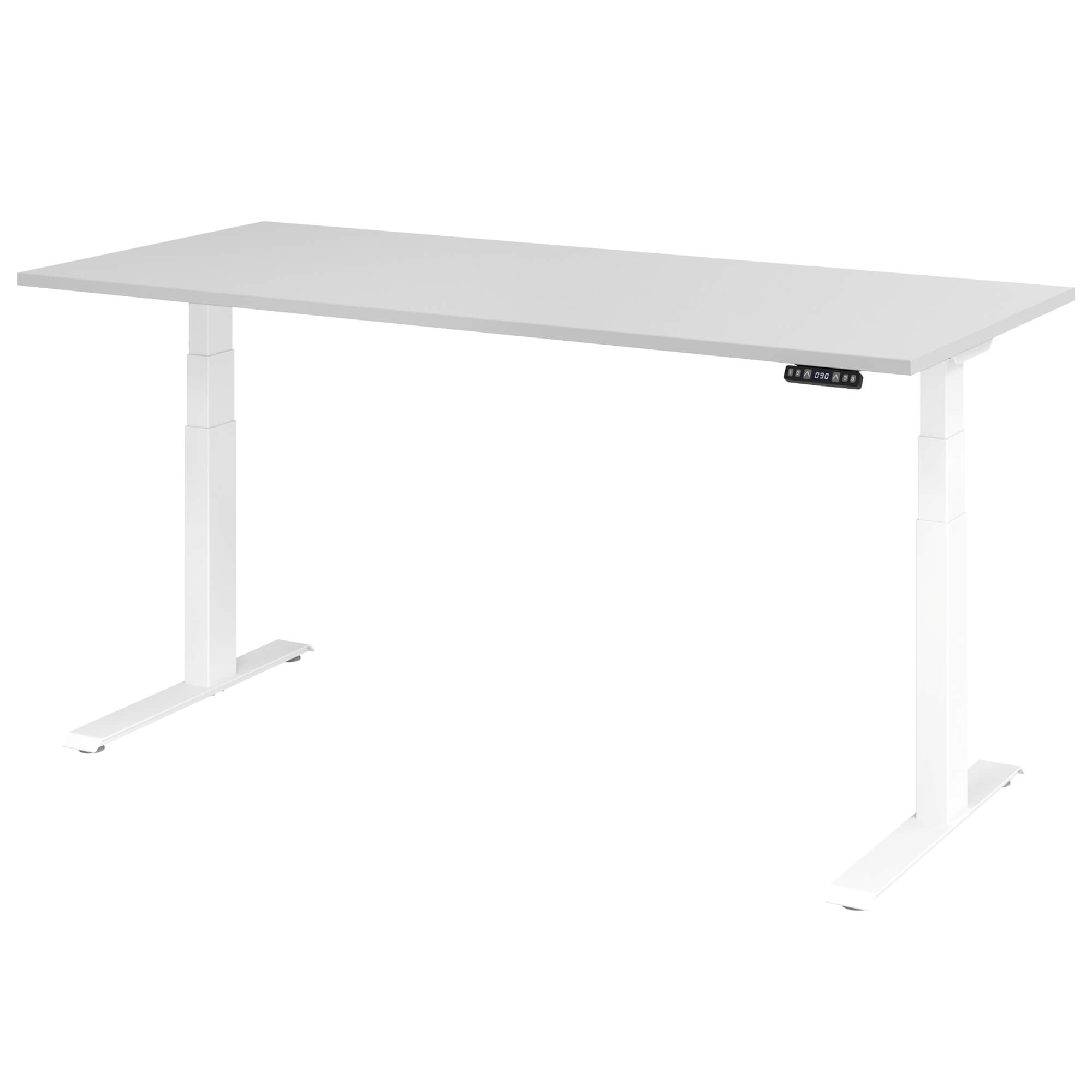 Elektrisch höhenverstellbarer Schreibtisch LIFT.UP Basic 2 - 180x80 cm mit Speicherfunktion