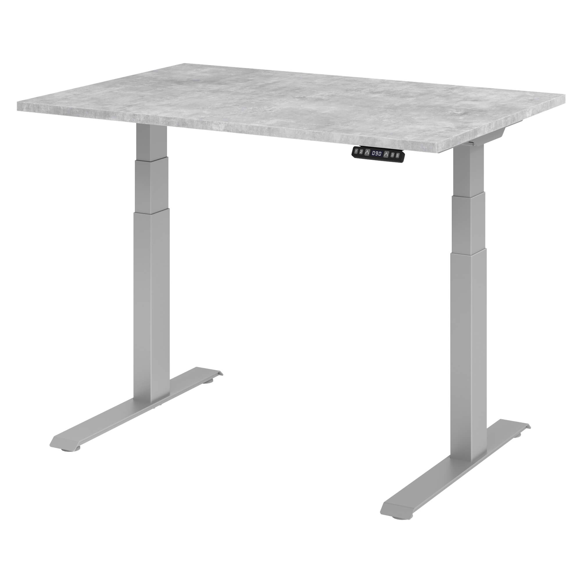 Elektrisch höhenverstellbarer Schreibtisch LIFT.UP Basic 2 - 120x80 cm mit Memory-Funktion